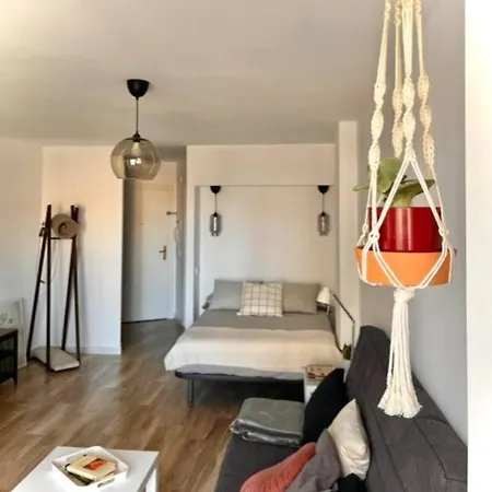 Acogedor Estudio 650 M De Playa شقة