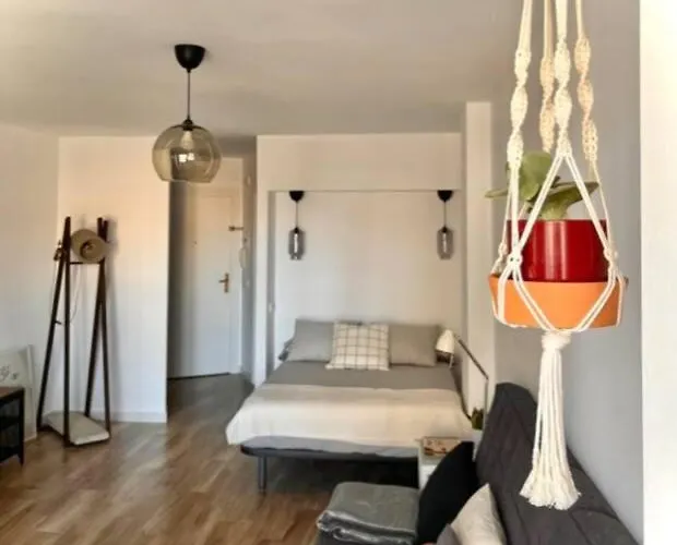 Acogedor Estudio 650 M De Playa Apartman